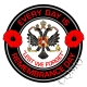 1st Queens Dragoon Guards Remembrance Day Sticker